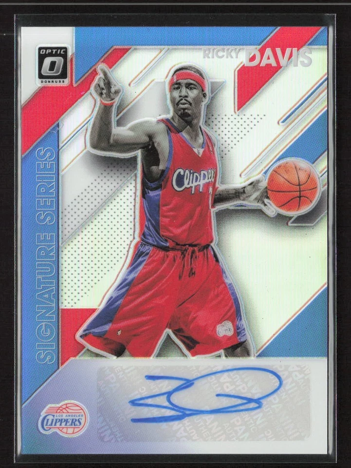 Ricky Davis 2019-20 Donruss Optic #SS-RDV Signature Series Holo - Image 1 of 2