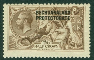 SG 86 Bechuanaland Protectorate 2/6 sepia. Lightly mounted mint CAT £140 - Picture 1 of 1