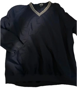 Pullover de golf repelente al agua Ashworth Weather Systems 2XL para hombre camisa azul - Imagen 1 de 6