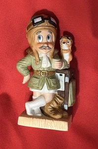 Vtg. Mr. Lucky Series 1975 Ceramic Decanter Mr Pilot Hoffman Distilling Co EUC - Picture 1 of 3