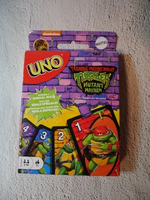 Mattel Games - UNO TMNT Mutant Mayhem Card Game - Image 1 of 3