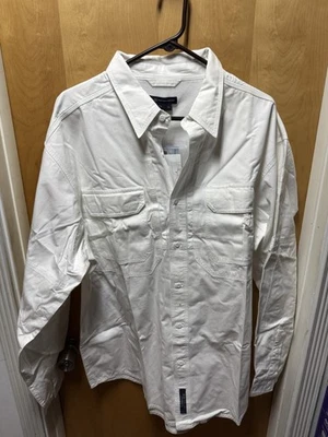 NEW 5.11 Tactical Button Down Shirt Men Extra Large White Cape Vented Gorpcore - Image 1 of 4