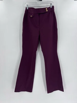 white house black market slim boot luxe stretch burgundy new size 10 - Image 1 of 4