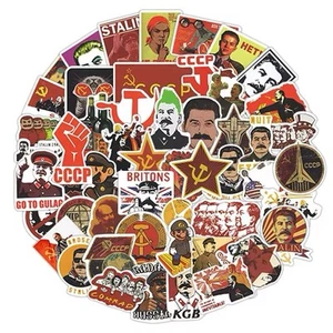 20 Random Soviet Culture Stickers USSR Decals Laptop Hydro Car Free Shipping! - Picture 1 of 4