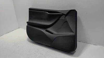 Panel de puerta del conductor delantero izquierdo Tesla Model S 2016-2020 embellecedor de tarjeta negro OEM Foto 1 de 4