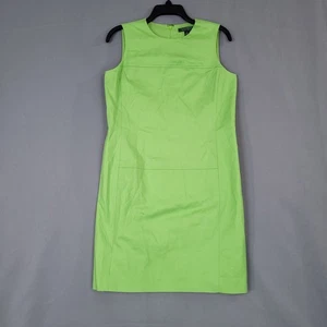 Lauren Ralph Lauren Women’s Dress Green Size 6 Cotton Stretch - Picture 1 of 10