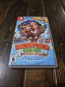 Custodia di ricambio (NO GIOCO) Donkey Kong Country: Tropical Freeze Nintendo Switch - Foto 1 di 4