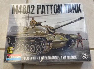 M48A2 Patton Tank Model Monogram 1:35 Scale #85-7853 Opened 2011 Love Bug Parts - Picture 1 of 7