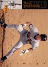 1994 UPPER DECK, BRADY ANDERSON BALTIMORE ORIOLES #63