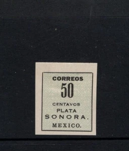 Mexiko 1914 50c Amboss Siegel PLATA SONORA postfrisch Sc 413 - Bild 1 von 1