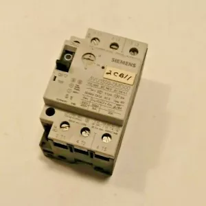 Arranque manual de motor Siemens 3vu1300- 0mg00, interruptor de circuito, 1-1,6 amperios - Imagen 1 de 2