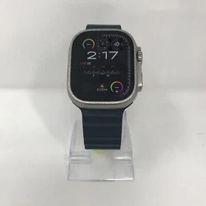 Bracelet Apple Watch Ultra 2 49 mm BLEU titane Midnight Ocean débloqué MREG3LL/A - Photo 1 sur 1