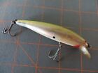Vintage Bomber 14 A Screw Tail - Chartreuse & Silver #1 - 3 1/2 inch