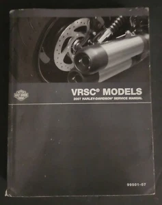 2007 VRSC Harley Davidson Service Manual  PN 99501-07 - Bild 1 von 8