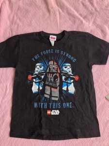 Star Wars Lego Youth T-Shirt size 4 StormTropper Darth Vader Dark Trio new - Picture 1 of 1