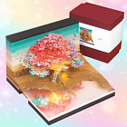 Sakura 3D Memo Pad Art Sticky Notes with LED Light for Valentine'S Day Gift Arts