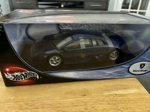 Hot Wheels 1:18 Scale Lamborghini Murcielago #57304 Mattel 2002 NRFB - Picture 1 of 8