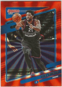 2021-22 Donruss Holo Orange Laser