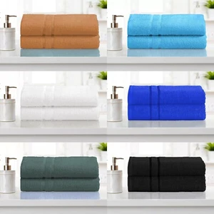 100% Egyptian Cotton Super Soft Towels 500gsm Combed Towel Hand Face Bath Sheet - Picture 1 of 74