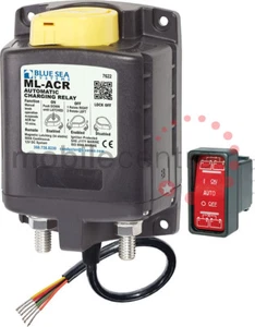 Blue Sea Systems 7622 ACR Automatic Charging Relay with manual remote switch - Picture 1 of 3