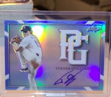 2021 Leaf Perfect Game National Showcase #BATS4 Turner Spoljaric Auto  🌈  