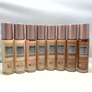 Maybelline Dream Radiant Liquid Hydrating Foundation 1fl.oz./30ml New; You Pick! - Picture 1 of 21