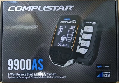 2-Way Paging Alarm/Remote start T11 LCD Remote, 3-Mile Range COMPUSTAR CS9900AS - Image 1 of 4