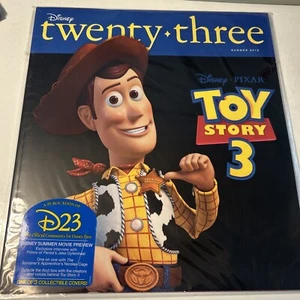 Disney D23 Magazin Sommer 2010 Toy Story 3 - Versiegelt Neu - Bild 1 von 3