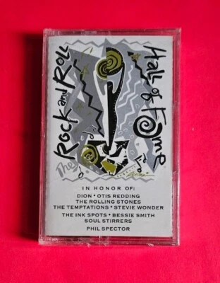 RARE 1989 ROCK & ROLL HALL OF FAME PROMO CASSETTE ORIGINAL SEALED ROLLING STONES - Image 1 of 3