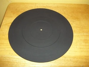 VTG Realistic Lab-2100 Rubber Turntable Platter Mat-Black-873144-4 - Picture 1 of 2
