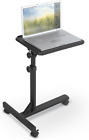 Balt Lap Jr. Mobile Adjustable Height Laptop Workstation Black