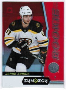 18/19 UD SYNERGY HOCKEY ROOKIES RC RED PARALLEL CARDS (#41-100) U-Pick From List