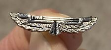 Vintage TWA Airline Stewardess Flight Attendant Wings Employee Pin *Small
