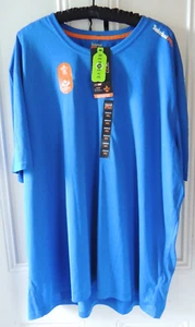 NWT Timberland PRO Men’s Wickwork Technology Short Sleeve T Shirt Size 4XL Blue - Picture 1 of 9