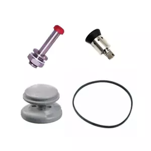 BARAZZONI PACK RICAMBI ORIGINALI GUARNIZIONE 3,5 LT + GOMMINO + VALVOLA + BLOCCO - Imagen 1 de 2