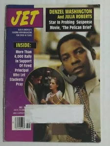 Jet Magazine Denzel Washington and Julia Roberts December 20, 1993 - Picture 1 of 3