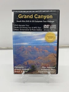 Grand Canyon South Rim DVD & CD Complete Tour - Foto 1 di 4