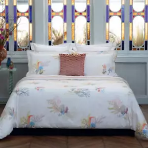 Yves Delorme CALYPSO King flat sheet + 2x Pillow Cases - Bild 1 von 8