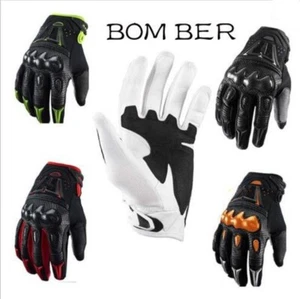 Gloves Bomber MX Motocross Enduro Mountain Bike BMX MTB Full Finger Gloves 100 - Picture 1 of 6