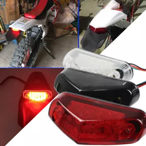 Motorcycle DC 12V 12 LED Brake Stop Tail Light Signal Indicators Light Dirt Bike - Picture 1 of 7