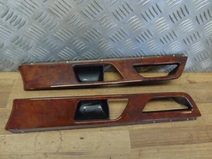 VW T5 Multivan Bus Wurzelholz Dekor Tür vorne links rechts HOLZ Zierleiste Set - Bild 1 von 7