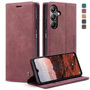 For Samsung Galaxy A05S Flip Case Wallet Leather Cards Foldable Phone Bags - Picture 1 of 18