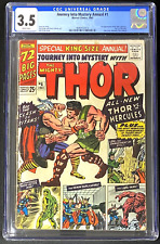Journey Into Mystery Annual #1 Jack Kirby Cover Thor v Hercules CGC 3.5 1965