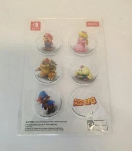 Super Mario RPG Button Pin Set Gamestop Exclusive SEALED - Picture 1 of 2