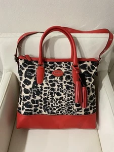 Coach Legacy “Rory” Ocelot (19988) Convertible Printed Bag/Satchel MSRP $398+ - Picture 1 of 14