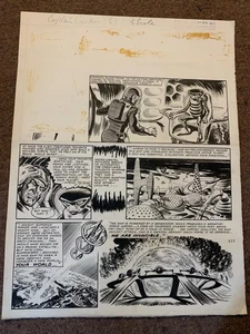Original Artwork Captain Condor by Geoff Campion for Lion 30th January 1960 - Picture 1 of 1