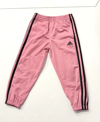 Pantalones deportivos Adidas para niñas talla 4T (3-4 años) pantalones tricot niño jogger AG3037 Foto 1 de 4
