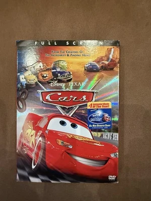 Cars Single Disc Full Screen Edition  DVD - VG with Sleeve Pre-owned Foto 1 de 4