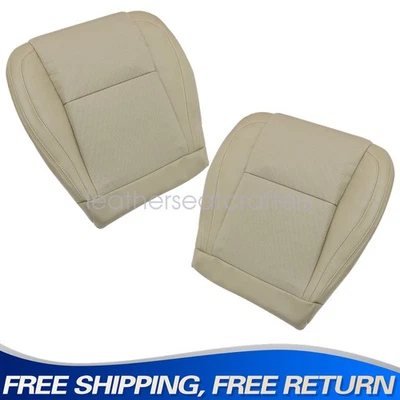 Front Bottom Perforated Seat Cover Ivory For 1998-2005 Lexus GS300 GS400 GS430 - Image 1 of 4