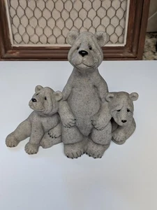 Quarry Critters Bear Figurine Second Nature Design Bears Billy & Friends 2000 - Picture 1 of 12